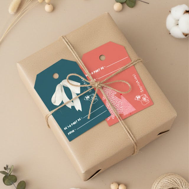 Etiquettes cadeaux